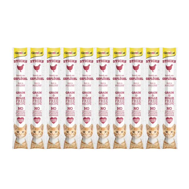 gimcat-sticks-volaille-b-tonnets-m-cher-chat-10-sticks image 1