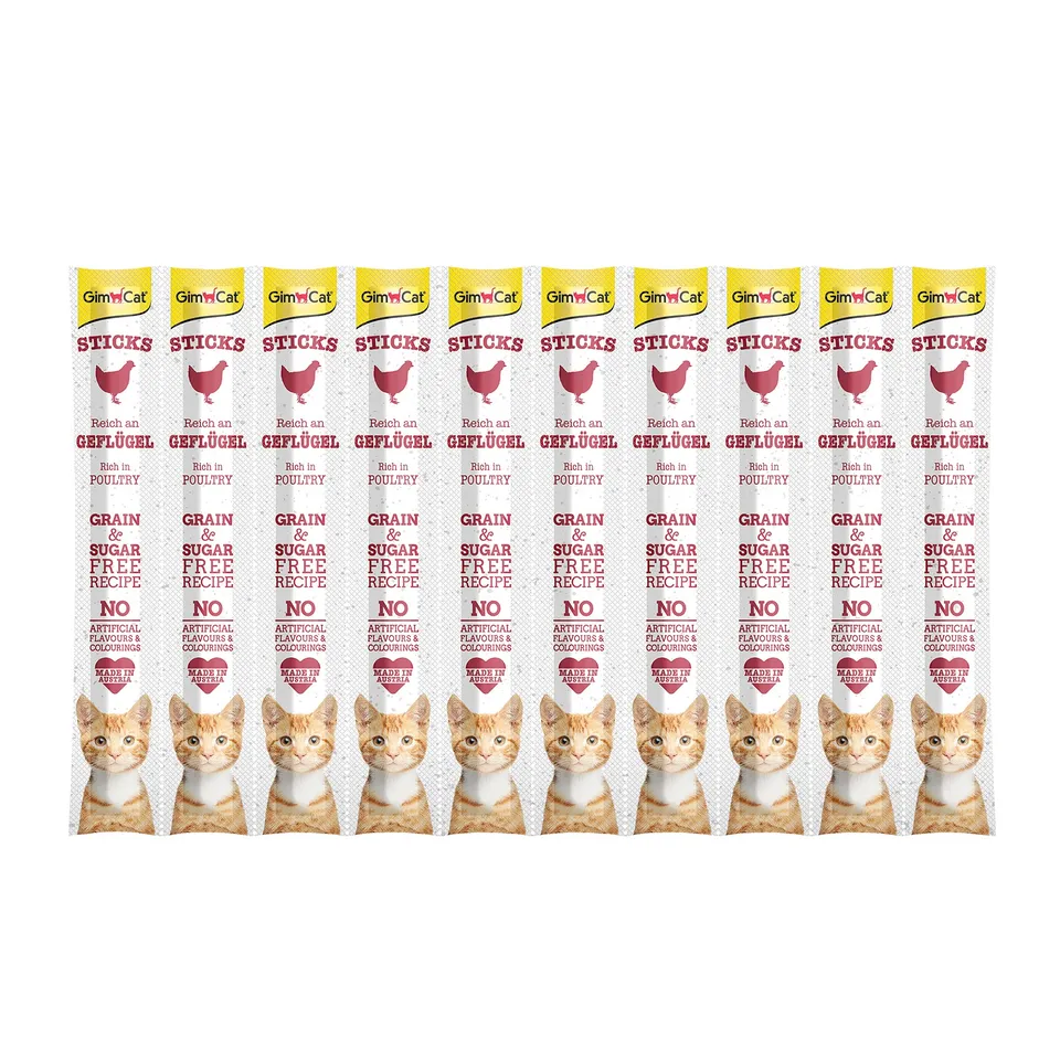 gimcat-sticks-volaille-b-tonnets-m-cher-chat-10-sticks image 1