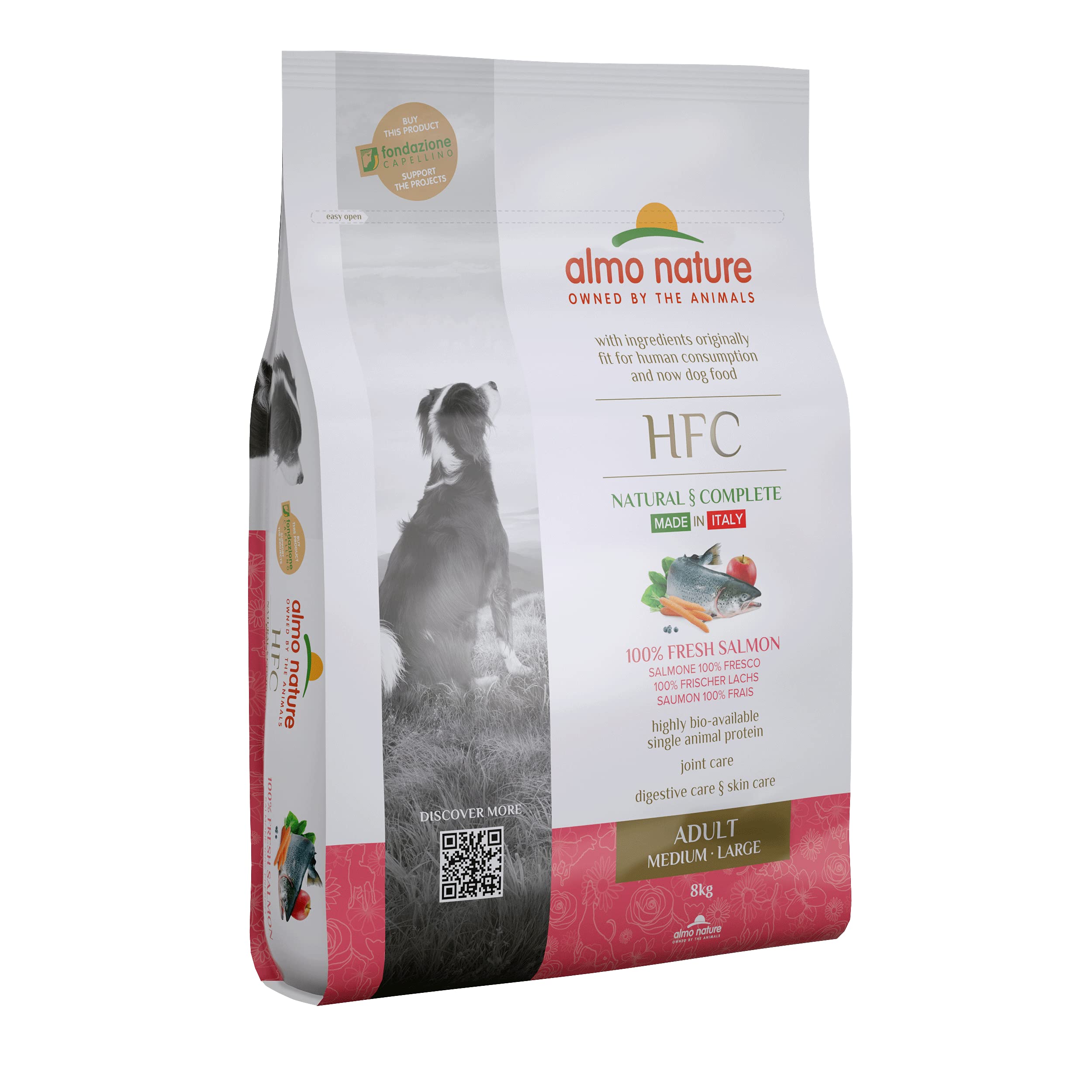 almo-nature-hfc-dog-m-l-croquettes-saumon-frais-chien-adulte-moyenne-grande-tail image 1