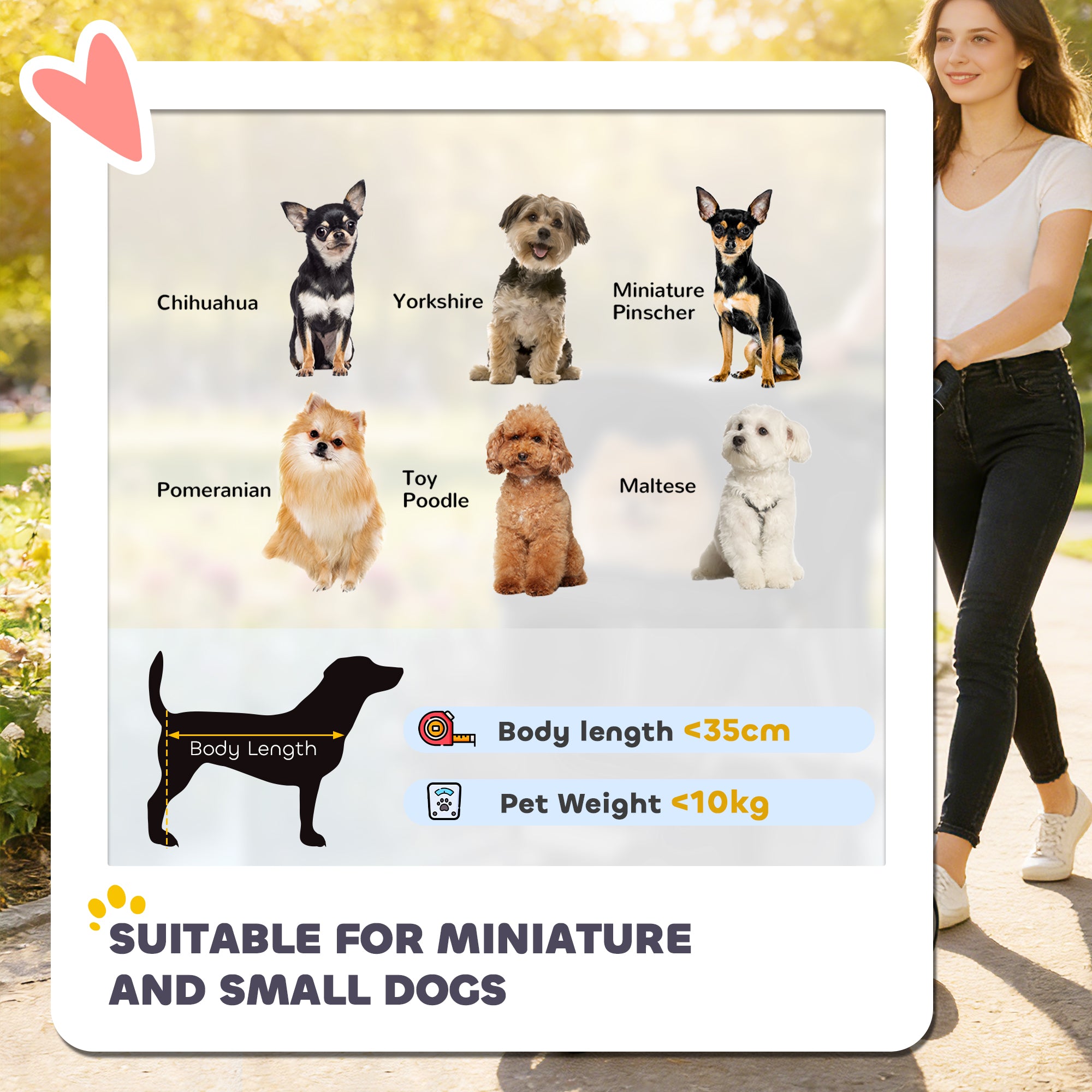 pawhut-poussette-chien-et-chat-3-roues-pliable-avec-porte-gobelet-noir image 6