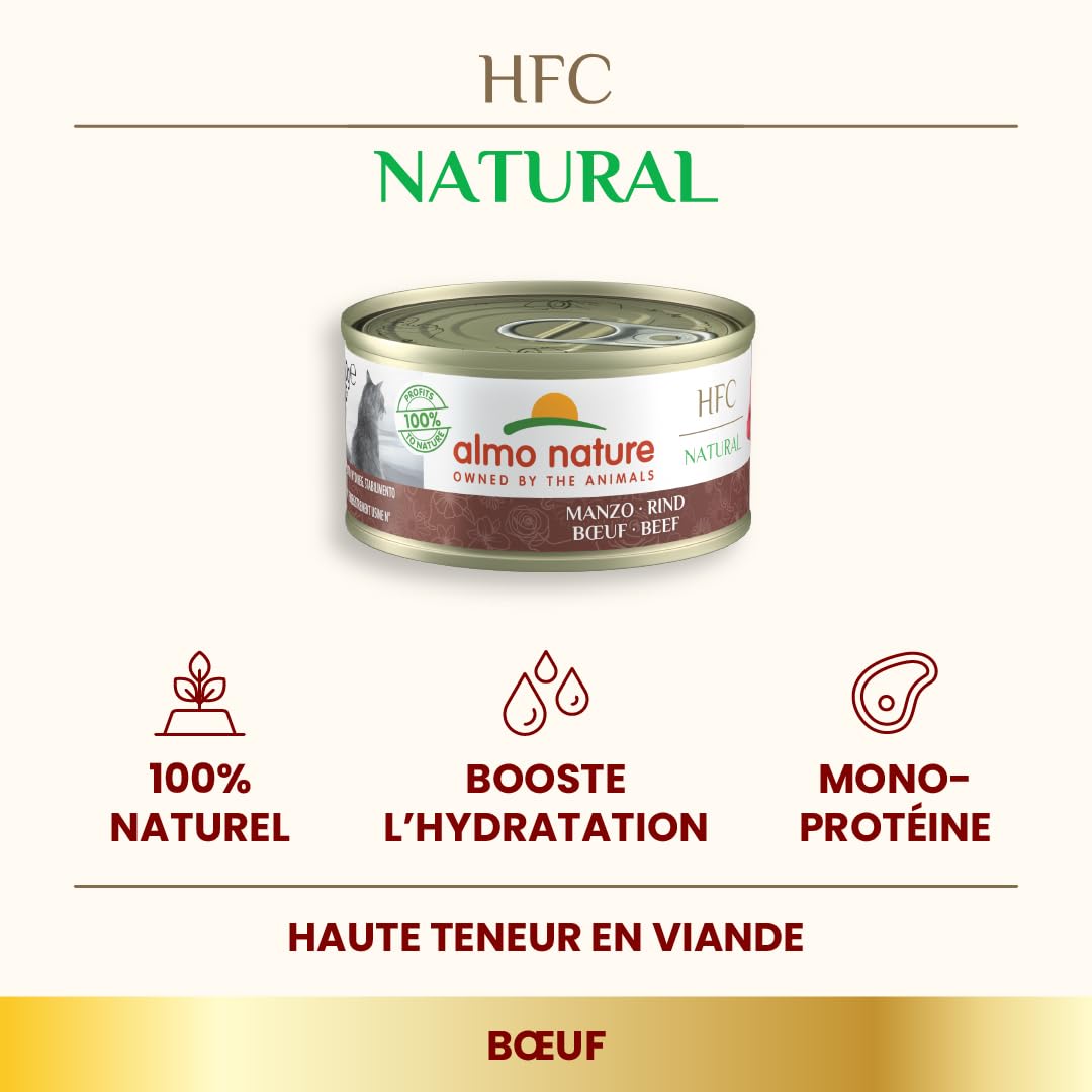 almo-nature-hfc-natural-p-t-e-pour-chat-adulte-au-b-uf-70-g-x-24-bo-tes image 2