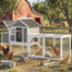pawhut-poulailler-en-bois-82-pour-2-3-poules-avec-pondoir-et-bac-gris image 3