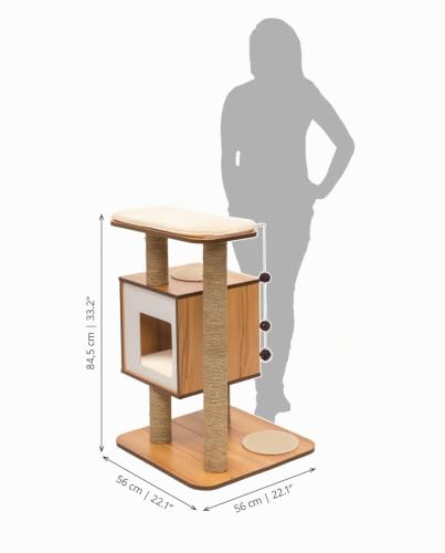 catit-vesper-base-52042-arbre-chat-cube-noyer image 5
