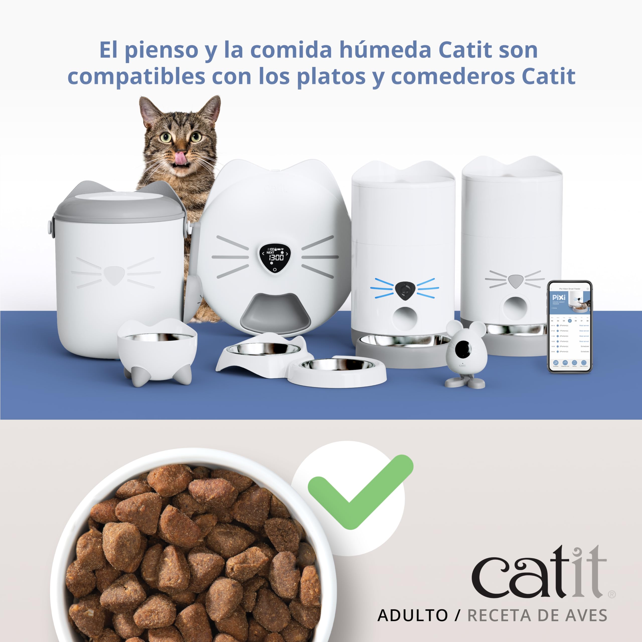catit-recipes-adulte-oiseaux-croquettes-pour-chat-400g image 7