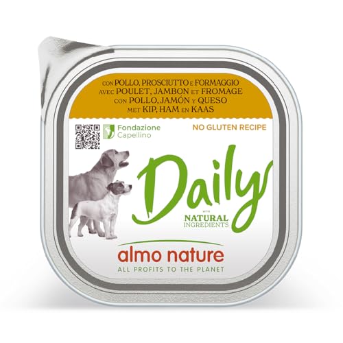 almo-nature-daily-dog-poulet-jambon-fromage-p-t-chien-9-x-300-g image 6