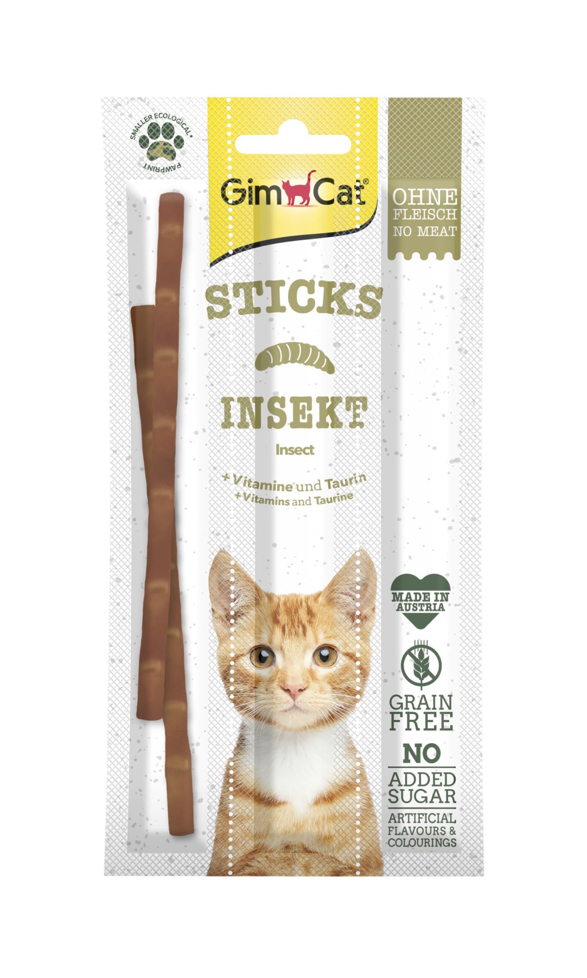 gimcat-sticks-insecte-b-tonnets-m-cher-pour-chat-sans-c-r-ales-3-sticks image 1