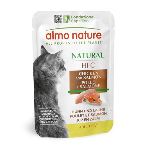 almo-nature-hfc-natural-poulet-et-saumon-lot-de-24-sachets-de-55-g image 6