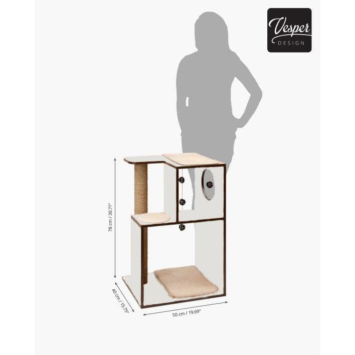 catit-vesper-v-box-l-arbre-chat-bo-te-blanc-50x40x78-cm image 5