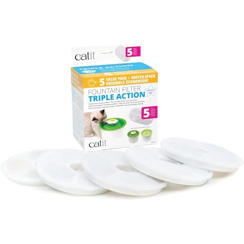 catit-filtres-triple-action-pour-fontaine-eau-chat-pack-de-5 image 8