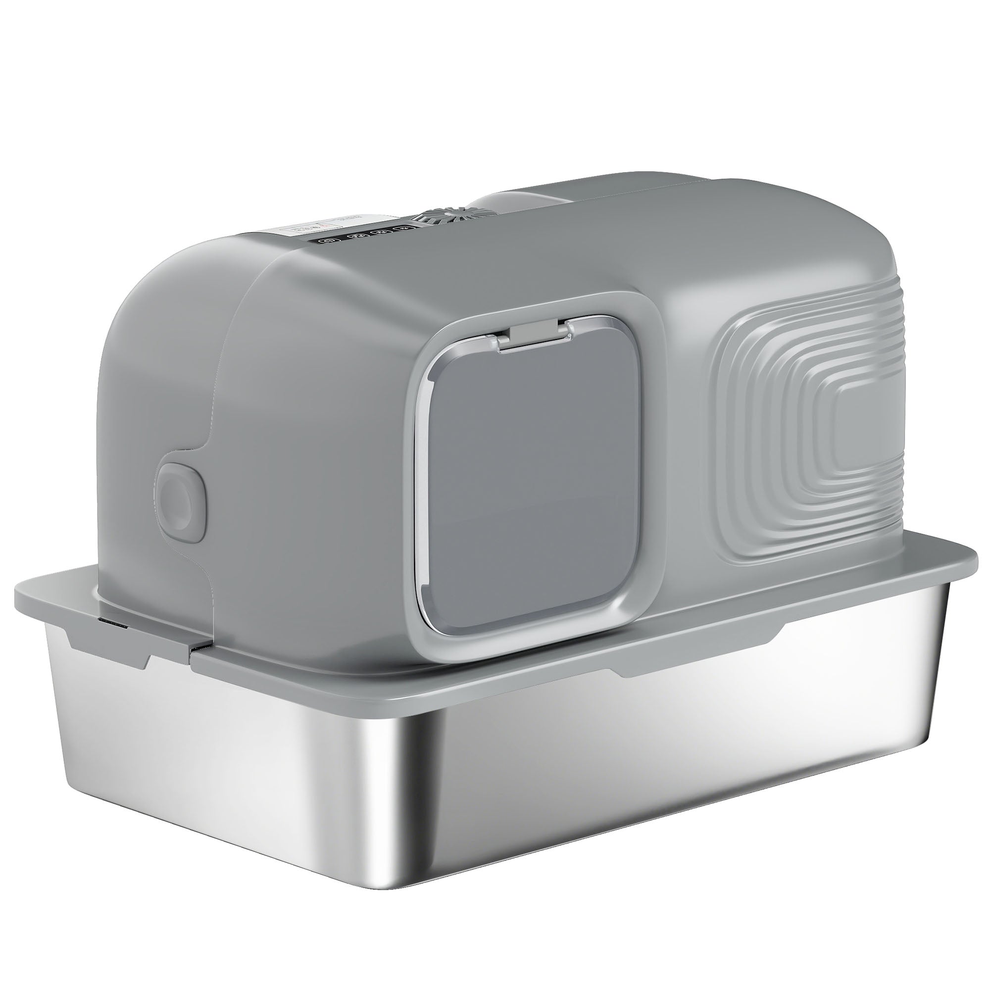 pawhut-bac-liti-re-chat-inox-65-l-extra-large-avec-d-odoriseur-plasma image 2