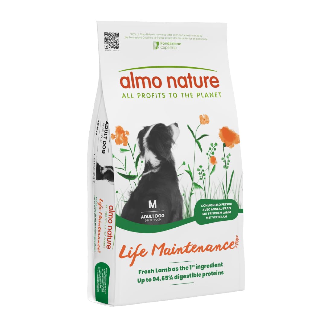 almo-nature-holistic-maintenance-m-agneau-frais-croquettes-chien-moyen-12-kg image 1
