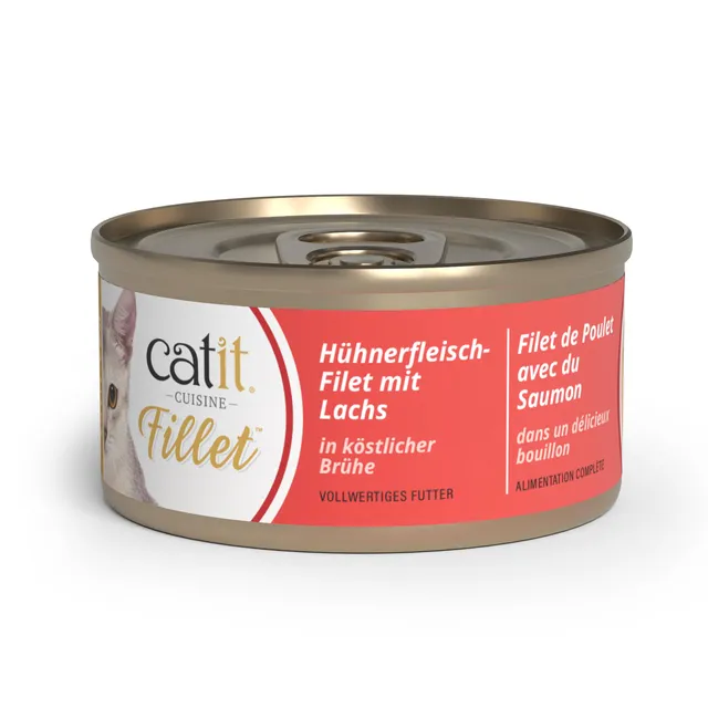catit-cuisine-filet-poulet-au-saumon-alimentation-humide-sans-c-r-ales-pour-chat image 1