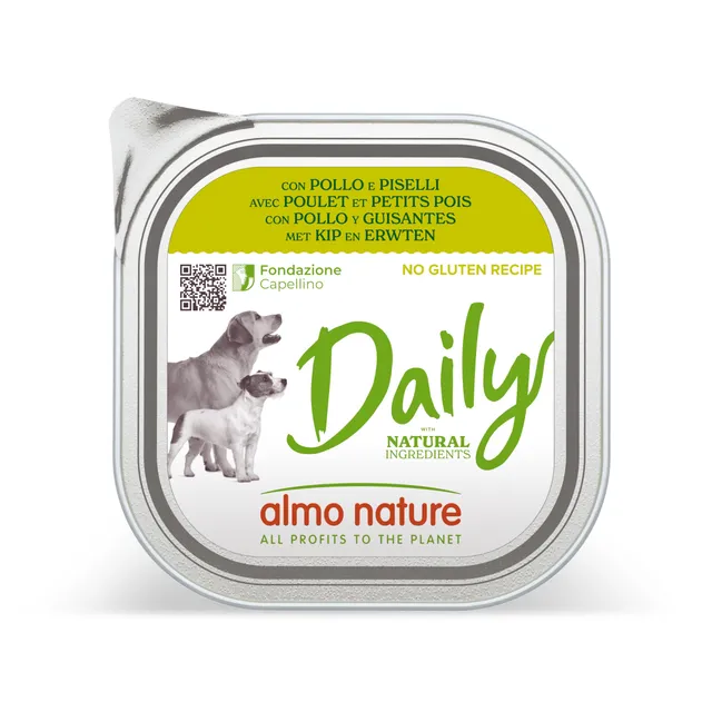 almo-nature-daily-dog-poulet-et-petits-pois-p-t-humide-pour-chien-adulte-9-x-300 image 1
