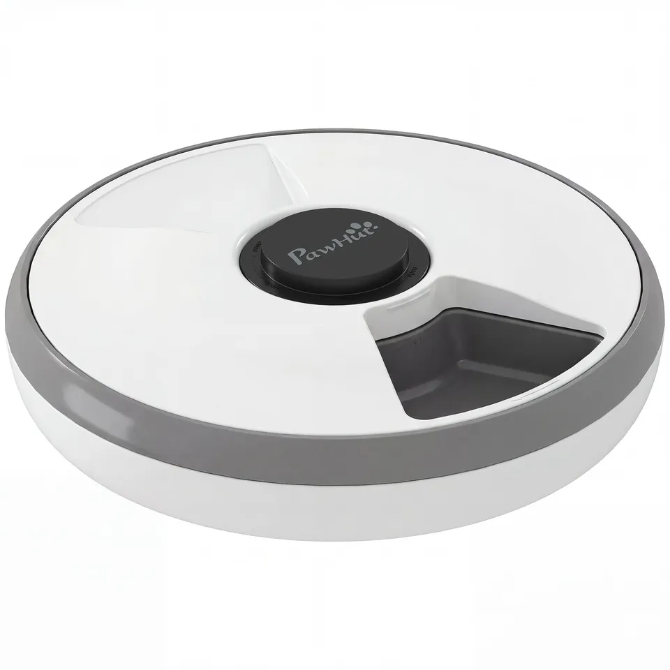 pawhut-distributeur-automatique-6-repas-pour-chat-6-x-180-ml-programmable-avec-p image 1