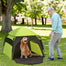 pawhut-tente-pop-up-pour-grands-chiens-avec-sac-vert image 3