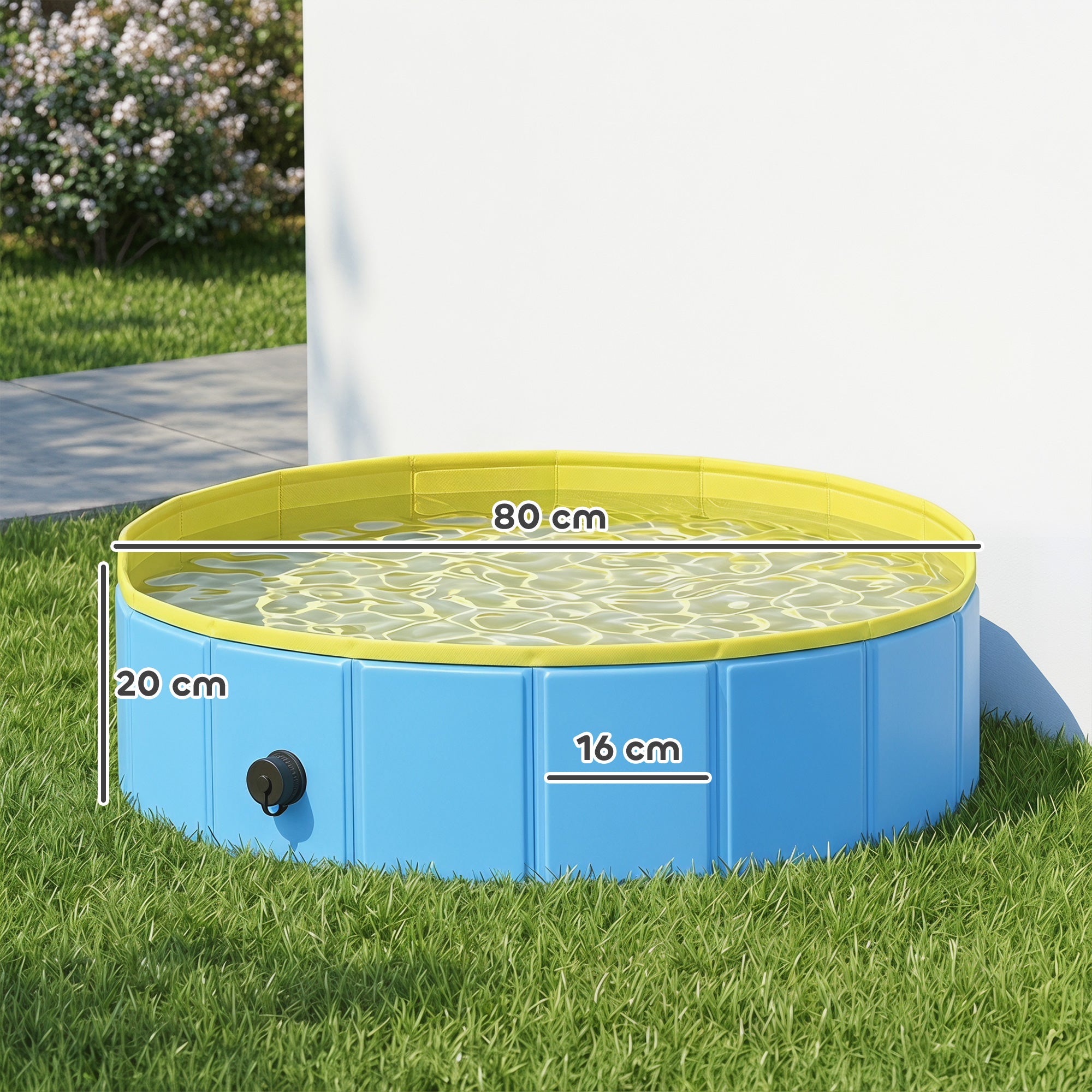 pawhut-piscine-pliable-pour-chien-80-x-20-cm-bleu-et-jaune image 5