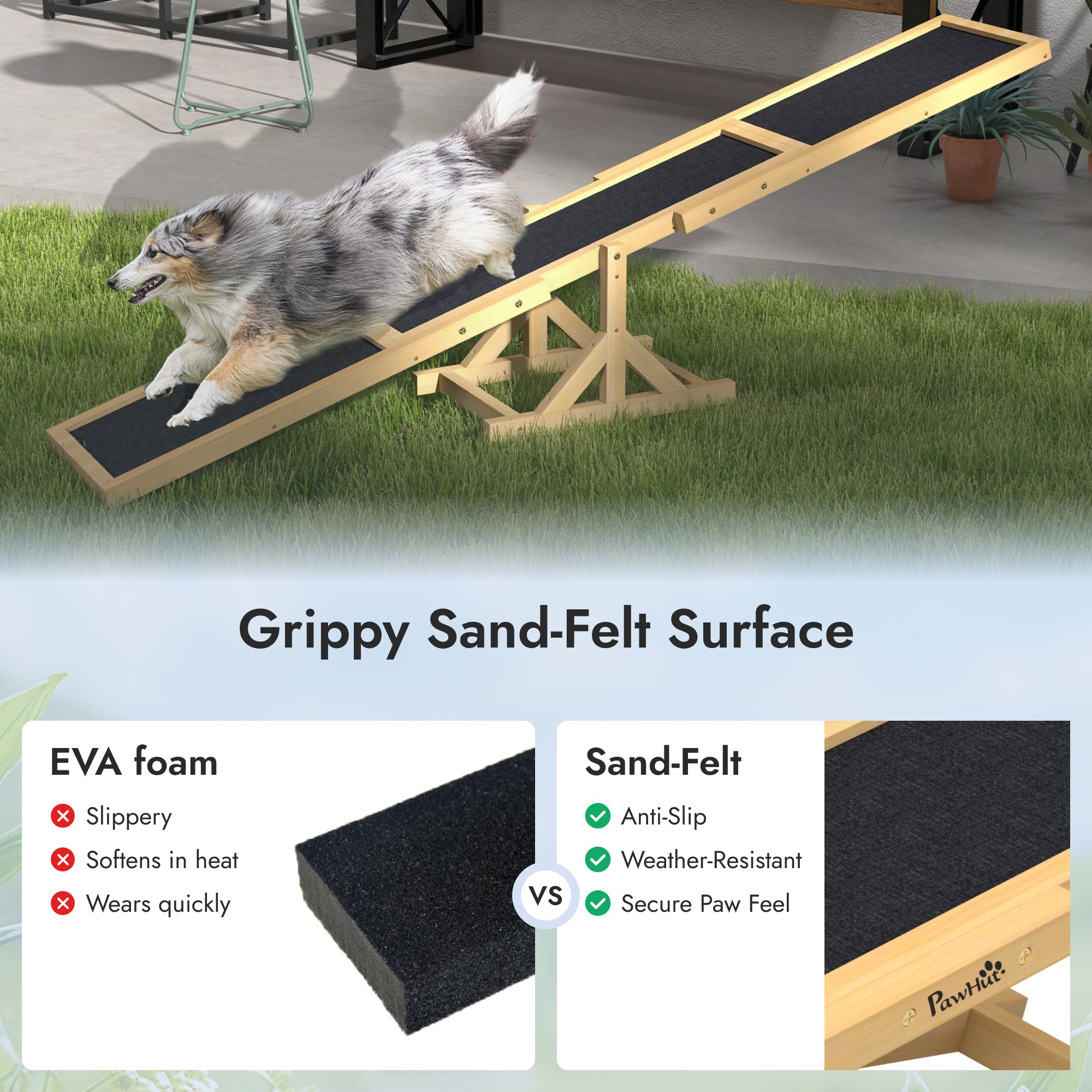 pawhut-pupstacle-bascule-agility-chien-71-en-bois-antid-rapante-jaune image 8