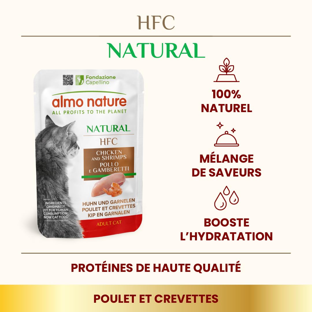 almo-nature-hfc-natural-poulet-et-crevettes-chat-adulte-24-x-55-g image 2