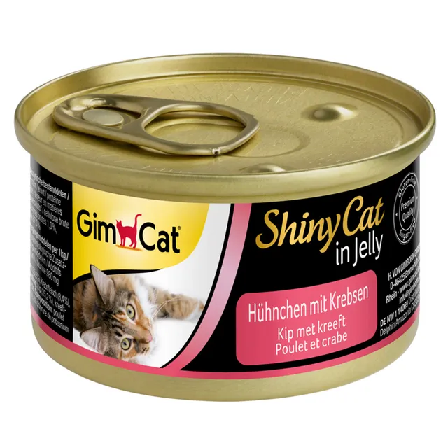 gimcat-shinycat-en-gel-e-poulet-et-crabe-bo-te-de-70-g image 1