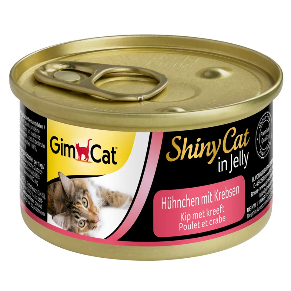 gimcat-shinycat-en-gel-e-poulet-et-crabe-bo-te-de-70-g image 1