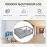 pawhut-maison-tortue-en-bois-36-int-rieur-ext-rieur-2-pi-ces-gris image 6