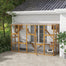 pawhut-enclos-ext-rieur-catio-avec-toit-300-x-95-x-188-cm-jaune image 3