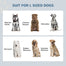 pawhut-double-gamelle-sur-lev-e-avec-tiroir-11l-pour-chien-noire image 6