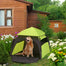 pawhut-tente-pop-up-pour-grands-chiens-avec-sac-vert image 4