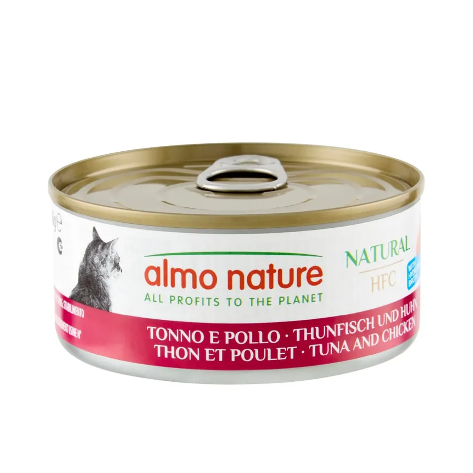 almo-nature-hfc-natural-thon-et-poulet-nourriture-humide-pour-chat-adulte-24-x-1 image 1