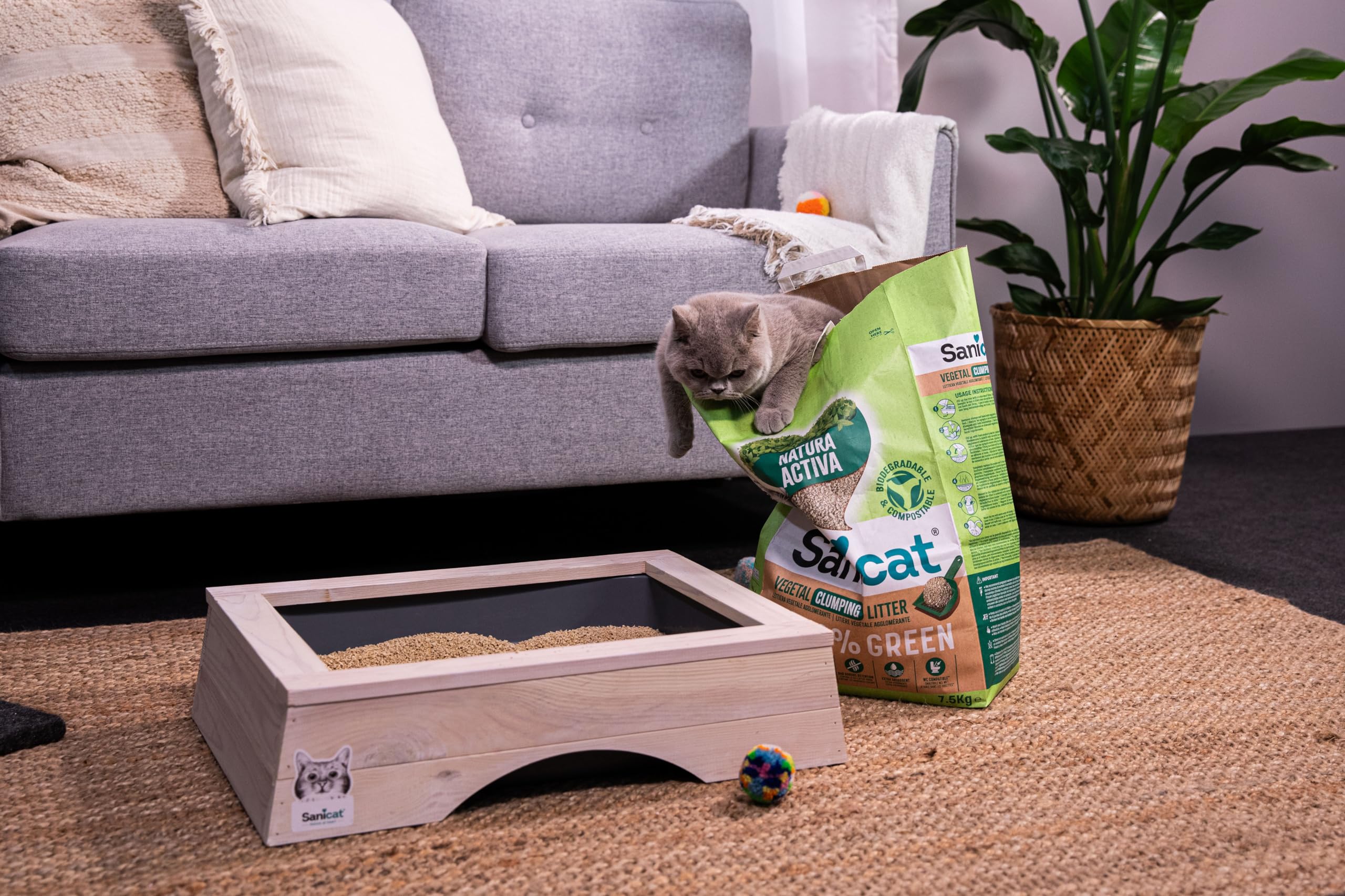 sanicat-natura-activa-100-green-liti-re-v-g-tale-agglom-rante-4-x-2-5-kg image 7