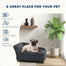 pawhut-canap-pour-petit-chien-avec-coffre-de-rangement-gris-fonc image 5