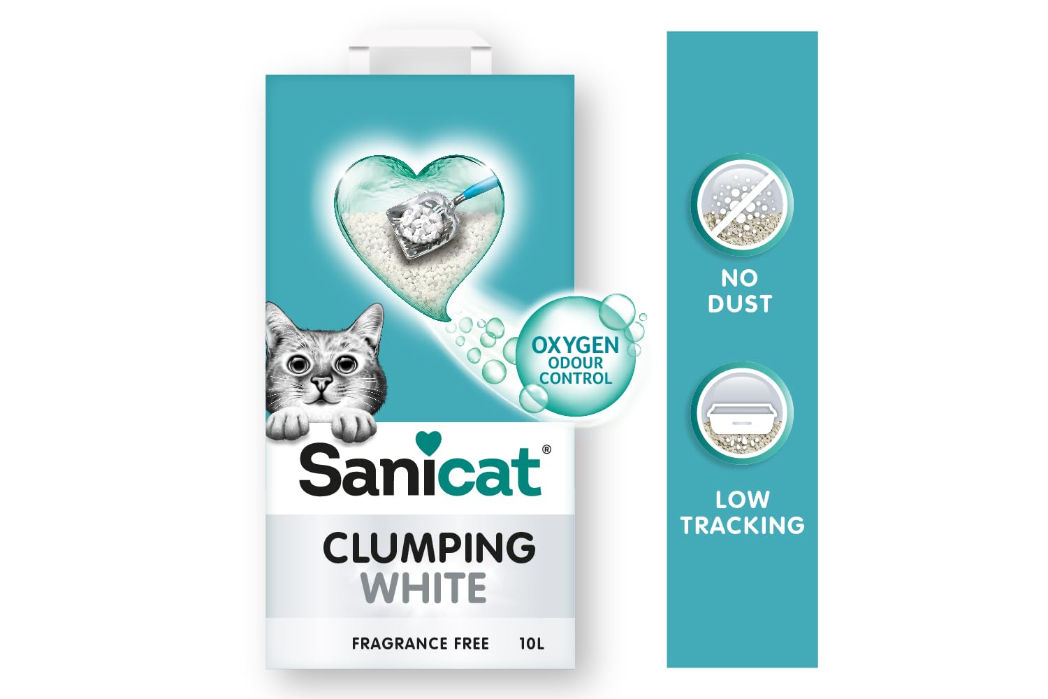 sanicat-clumping-white-liti-re-cotton-fresh-10-l image 4