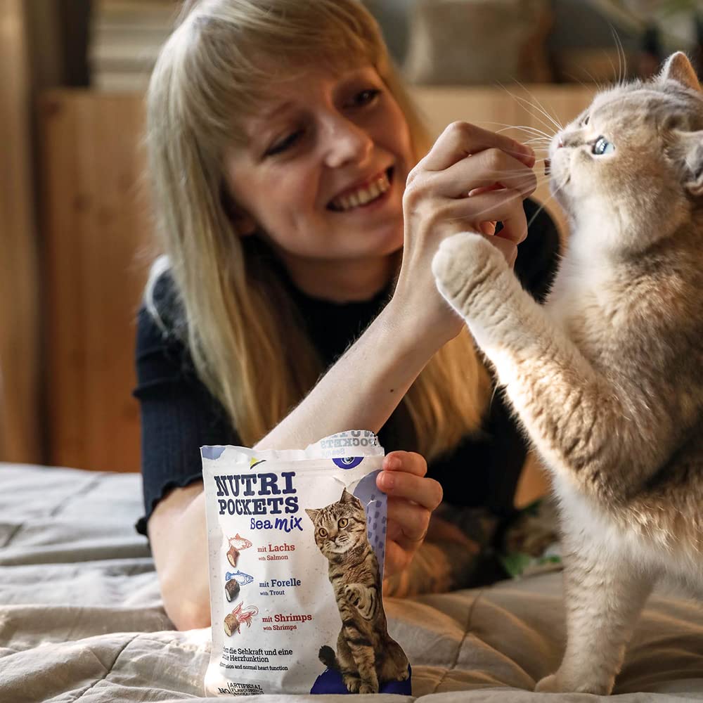 gimcat-nutri-pockets-sea-mix-150-g-snack-saumon-truite-crevettes-la-taurine image 4