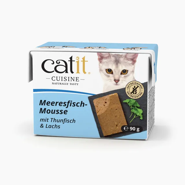 catit-cuisine-mousse-poisson-de-mer-thon-et-saumon-p-t-e-compl-te-sans-c-r-ales- image 1