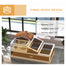 pawhut-maison-tortue-bois-2-tages-3-pi-ces-44-avec-balcon-et-toit-ouvrable-caf image 5