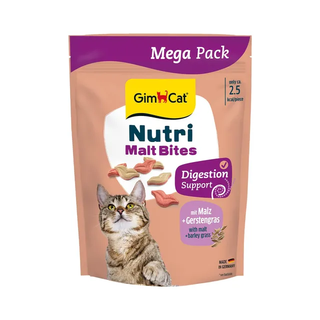 gimcat-nutri-malt-bites-friandises-malt-digestion-chat-425-g image 1