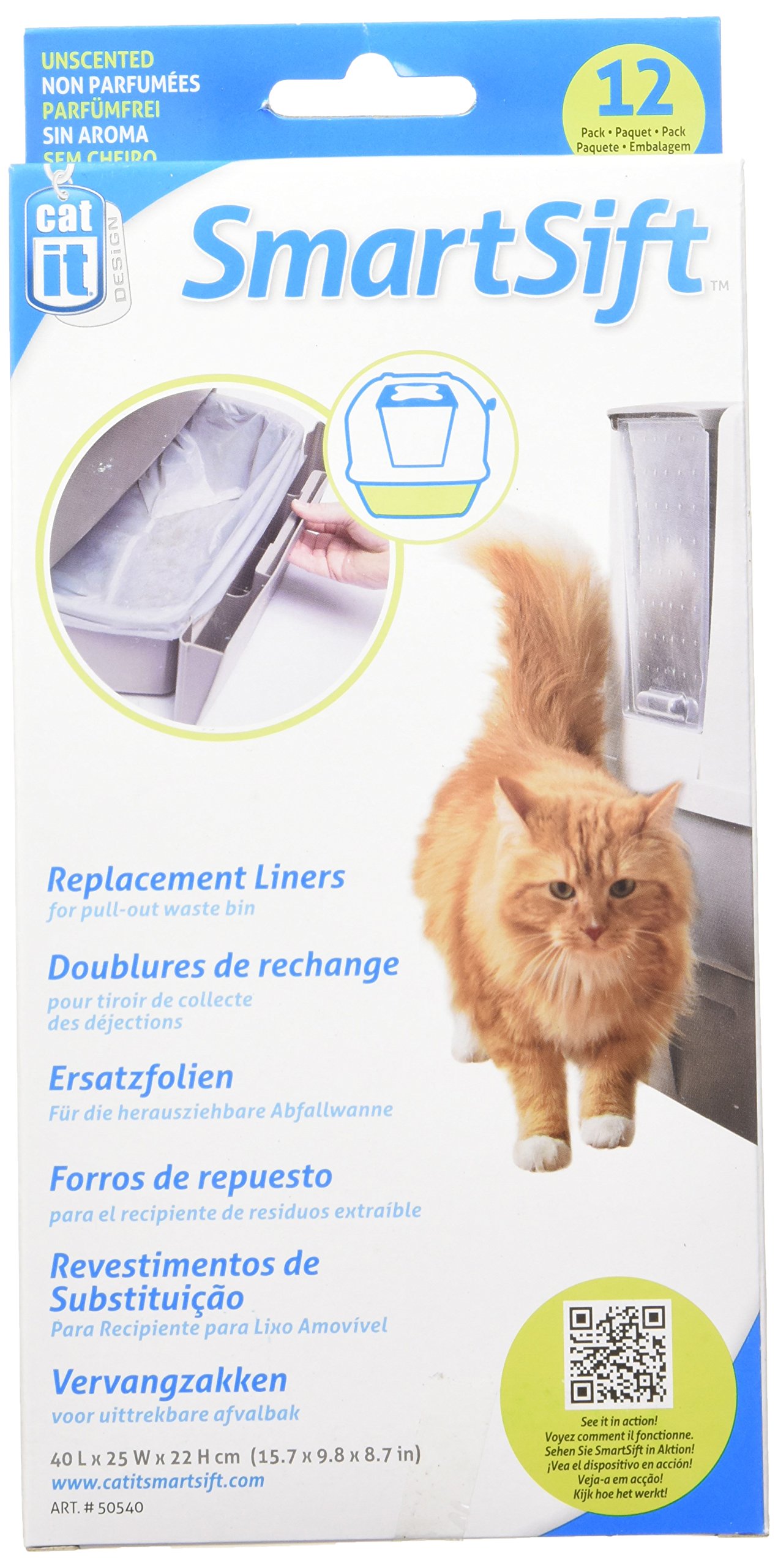 catit-design-smartsift-doublures-biod-gradables-pour-tiroir-liti-re-lot-de-12 image 2
