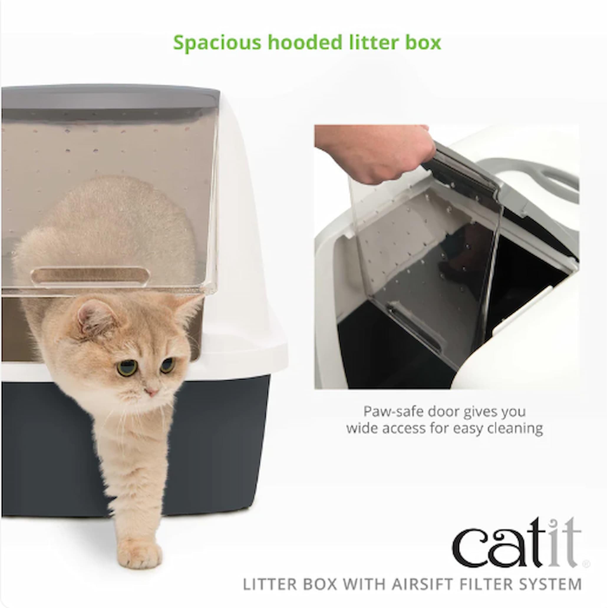catit-maison-de-toilette-jumbo-bac-a-litiere-couvert-avec-filtre-a-charbon image 2