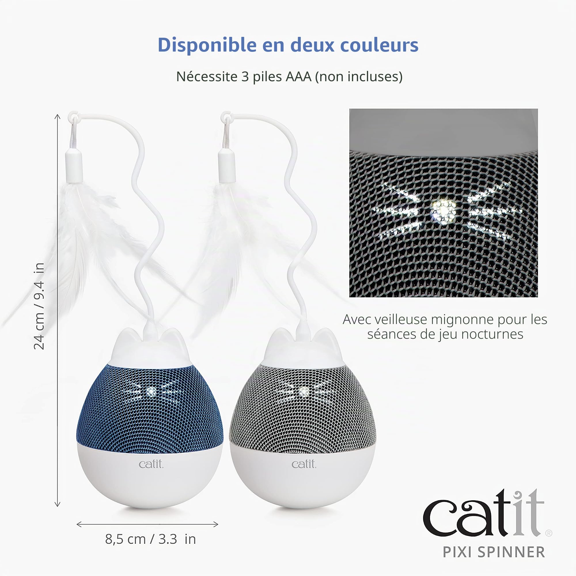 catit-pixi-spinner-jouet-lectronique-pour-chat-blanc-et-bleu image 5