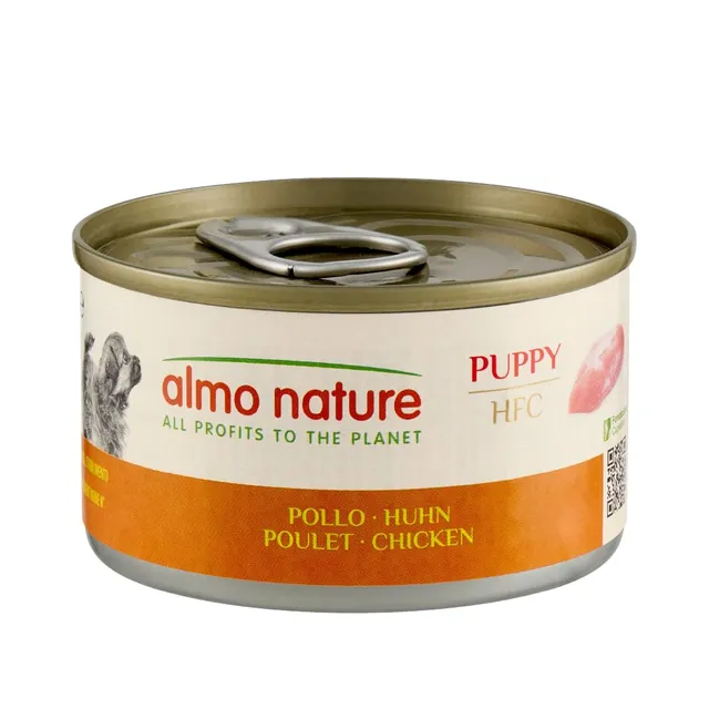 almo-nature-hfc-natural-puppy-poulet-nourriture-humide-pour-chiot image 1