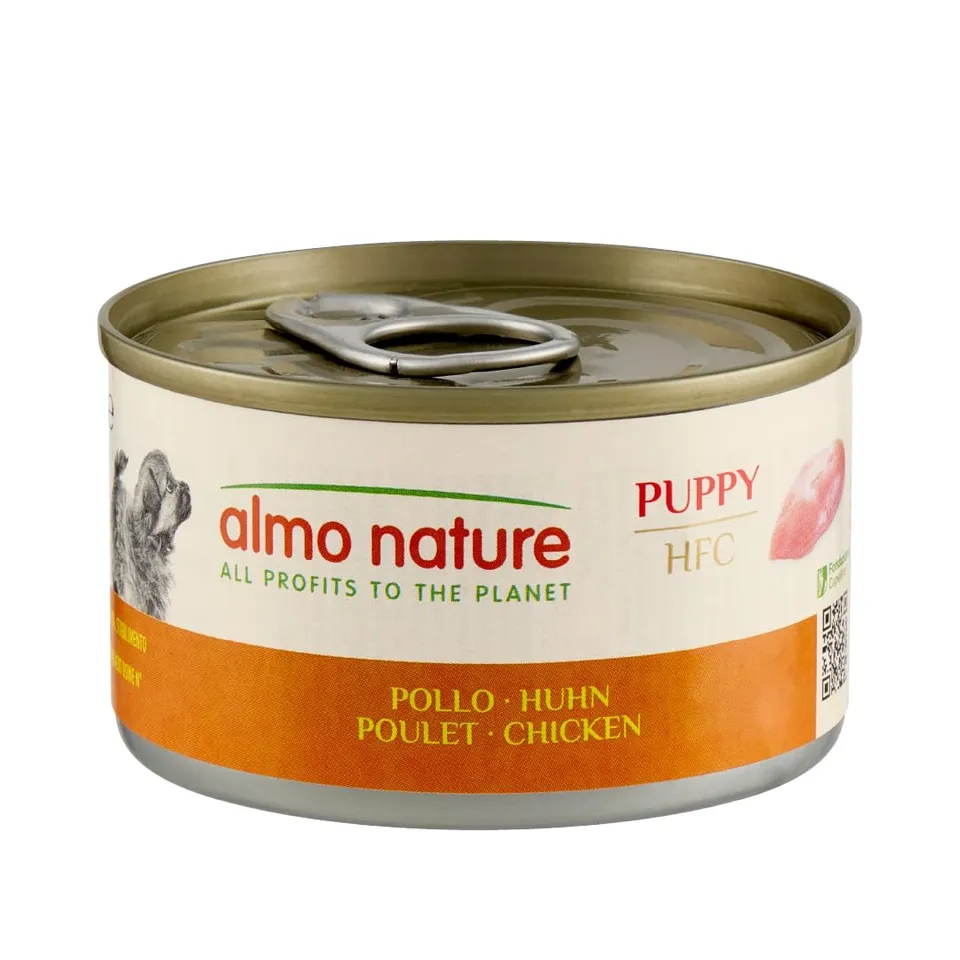 almo-nature-hfc-natural-puppy-poulet-nourriture-humide-pour-chiot image 1
