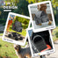 pawhut-poussette-chien-chat-grise-3-en-1-avec-nacelle-amovible-et-porte-gobelet image 5