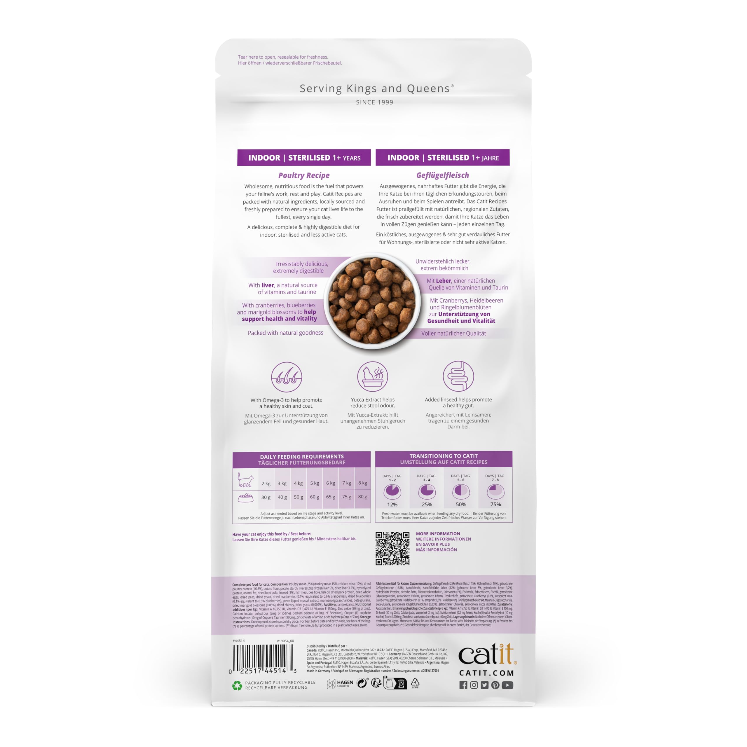 catit-recipes-croquettes-volaille-pour-chat-st-rilis-d-int-rieur-2-kg image 2