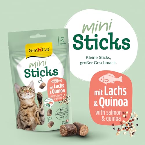 gimcat-mini-b-tonnets-saumon-quinoa-snack-pour-chat-sans-c-r-ales-1-sachet-de-50 image 8