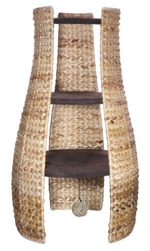 catit-hideaway-arbre-chat-3-tages-fibre-de-banane-87-x-58-cm image 3