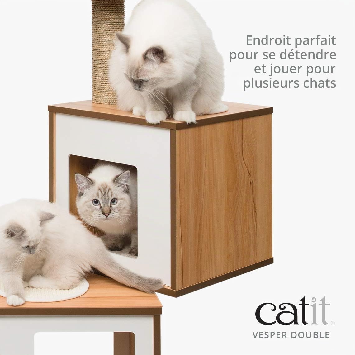 catit-vesper-double-52048-arbre-chat-double-noyer image 4