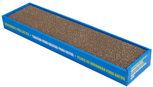 catit-griffoir-pour-chat-ondul-avec-herbe-chat image 4