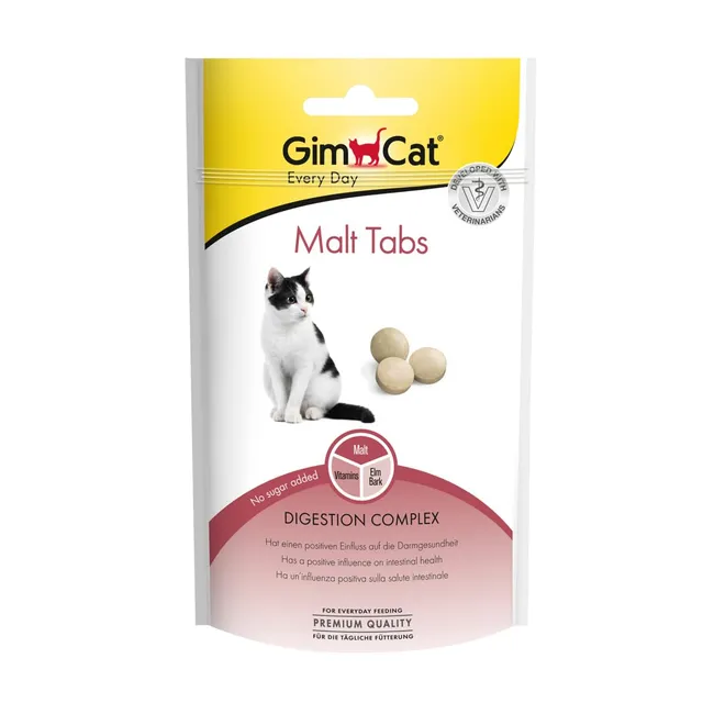 gimcat-malt-tabs-pastilles-malt-digestion-chat-40-g image 1