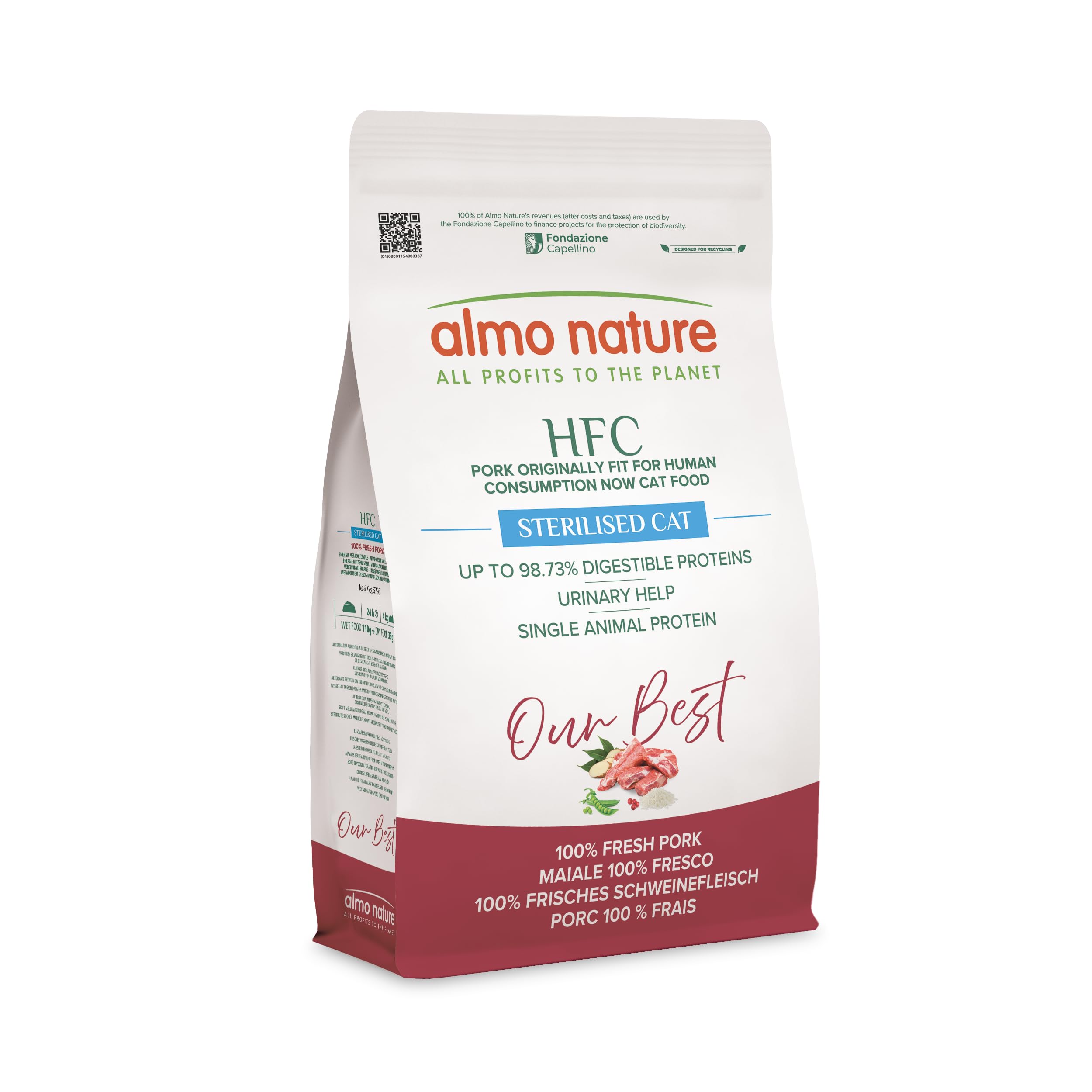 almo-nature-hfc-our-best-sterilized-croquettes-chat-sterilise-au-porc-frais-1-2- image 1