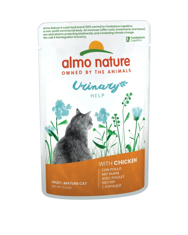 almo-nature-functional-urinary-help-poulet-nourriture-humide-chat-30-x-70-g image 1